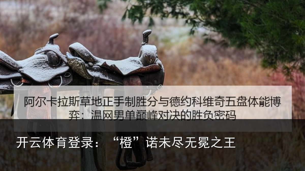开云体育登录：“橙”诺未尽无冕之王